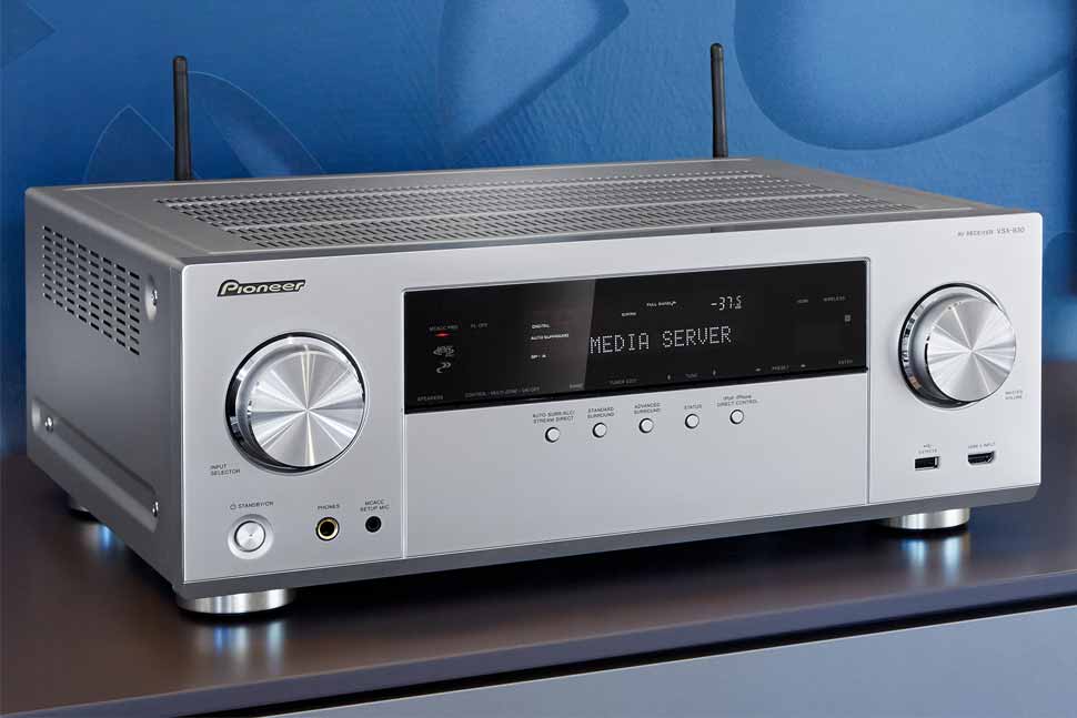 Pioneer VSX-930: AV-Receiver mit 4K und Dolby Atmos