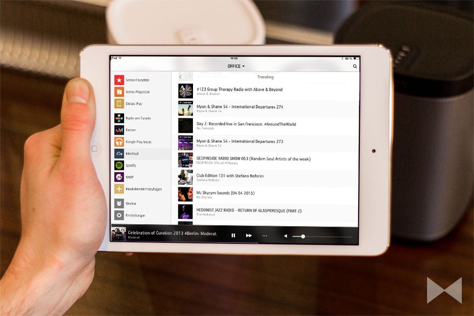 Sonos x Mixcloud: 60. Musik-Dienst im Multiroom-System