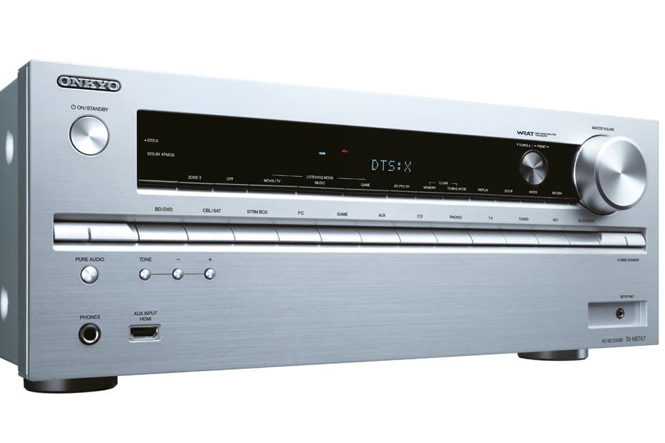 Onkyo TX-NR747: Bereit für Atmos, DTS:X und UltraHD