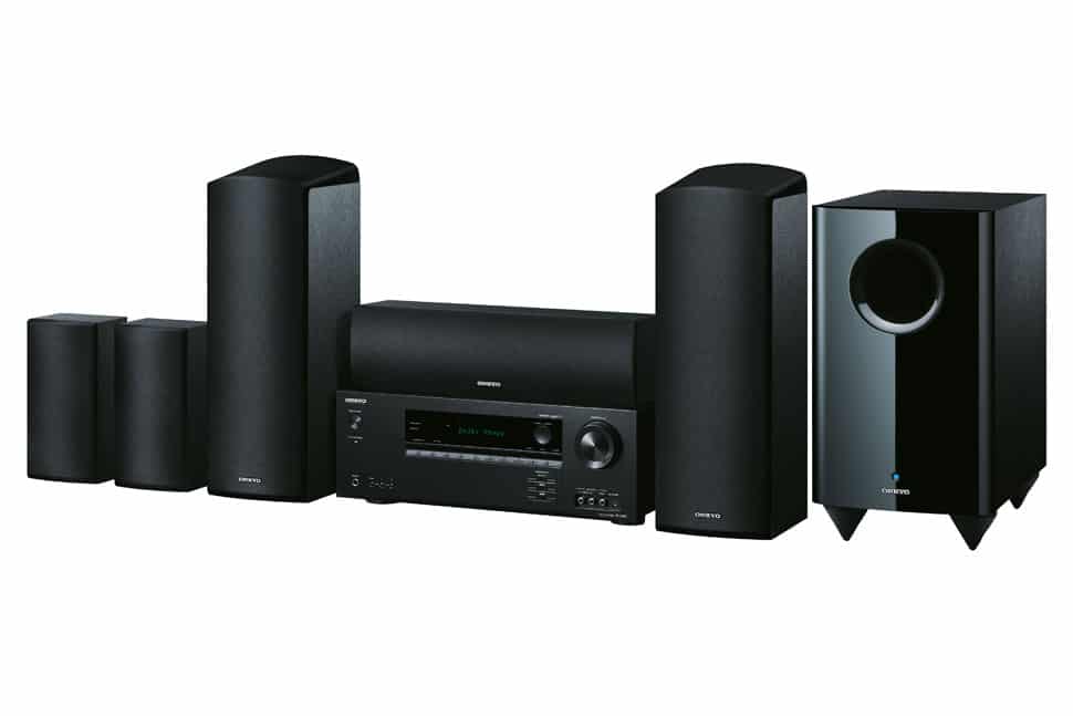 Onkyo TX-SR444 und SKS-HT588: Dolby Atmos im Bundle