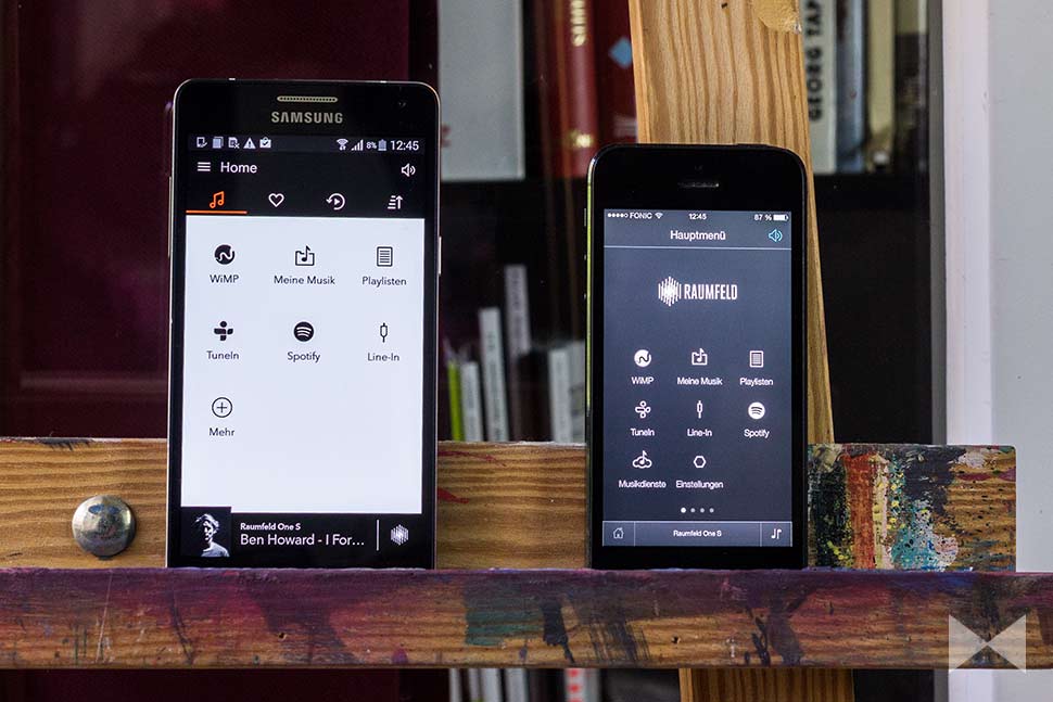 Raumfeld App Update im Hands On
