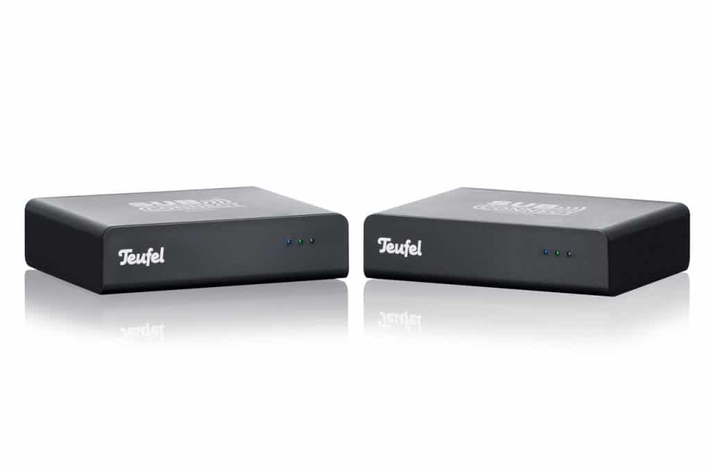 Teufel Subwoofer Wireless Set: Funkübertragung