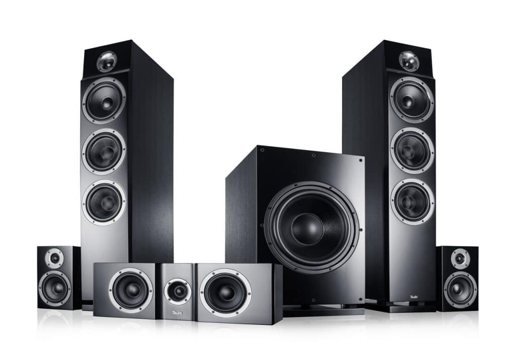 Teufel Theater 500 mit neuem Center-Speaker T 530 C