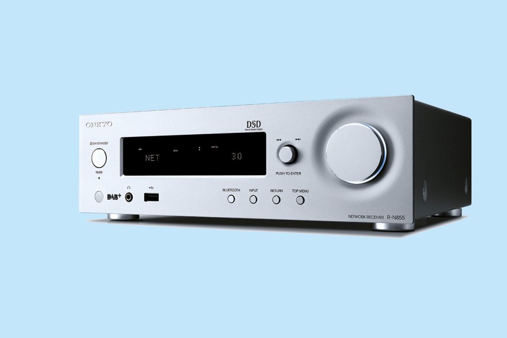 Onkyo R-N855: Netzwerkplayer mit Audioserver-Option