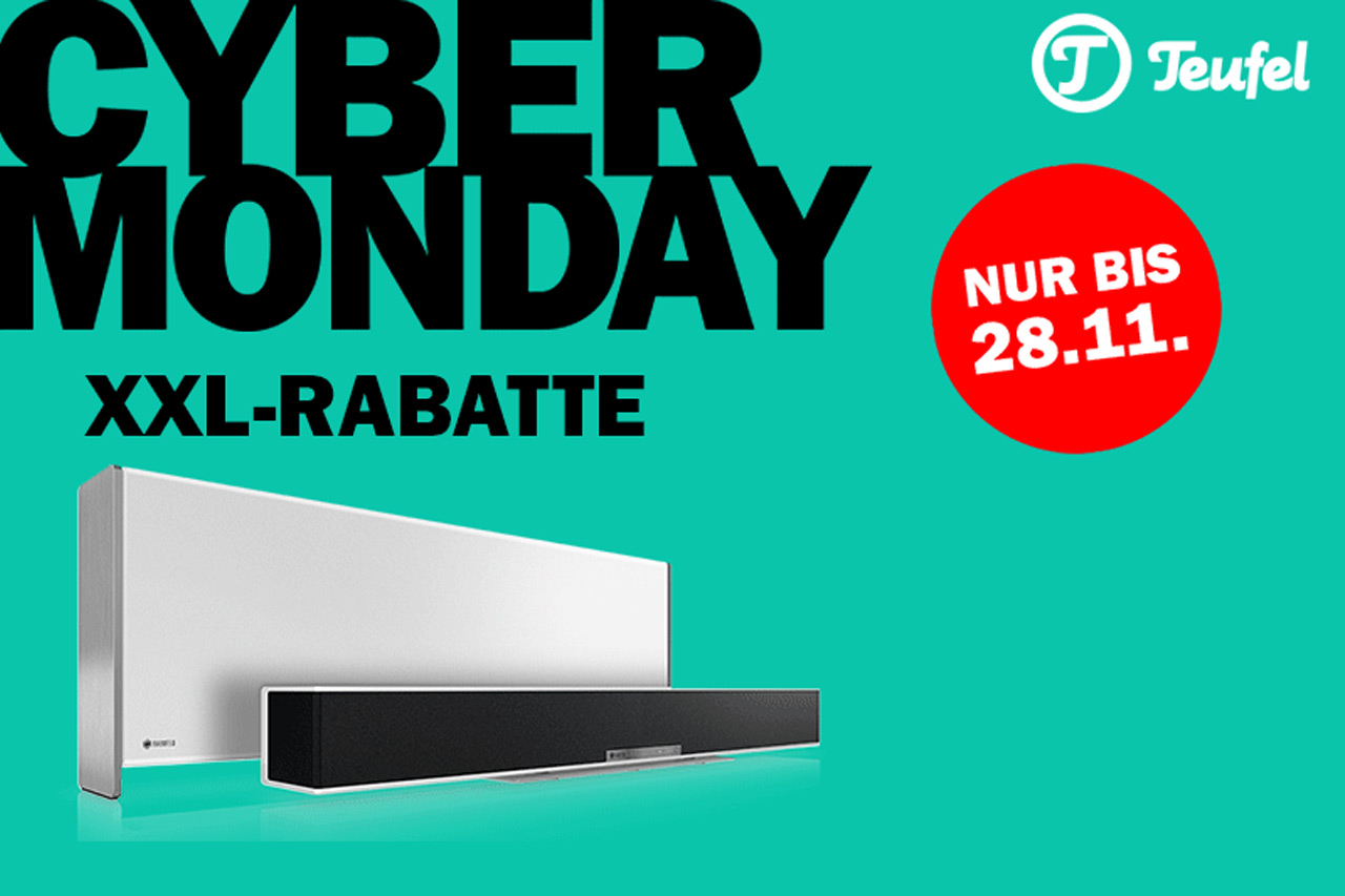 Teufel Cyber Monday 2016 – bis zu 40 % sparen