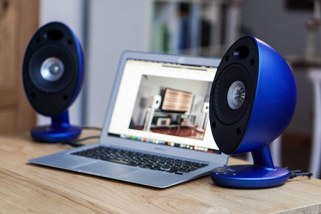 KEF Egg Test: Aktivlautsprecher mit Bluetooth