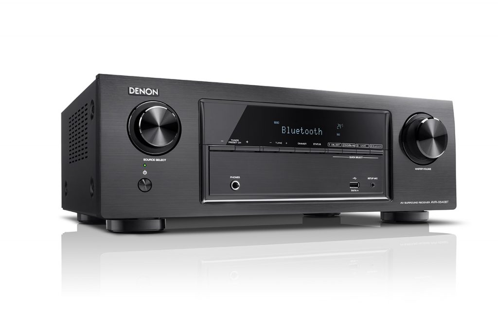 Denon AVR-X540BT: 5.2-AV-Receiver mit 4K und Bluetooth