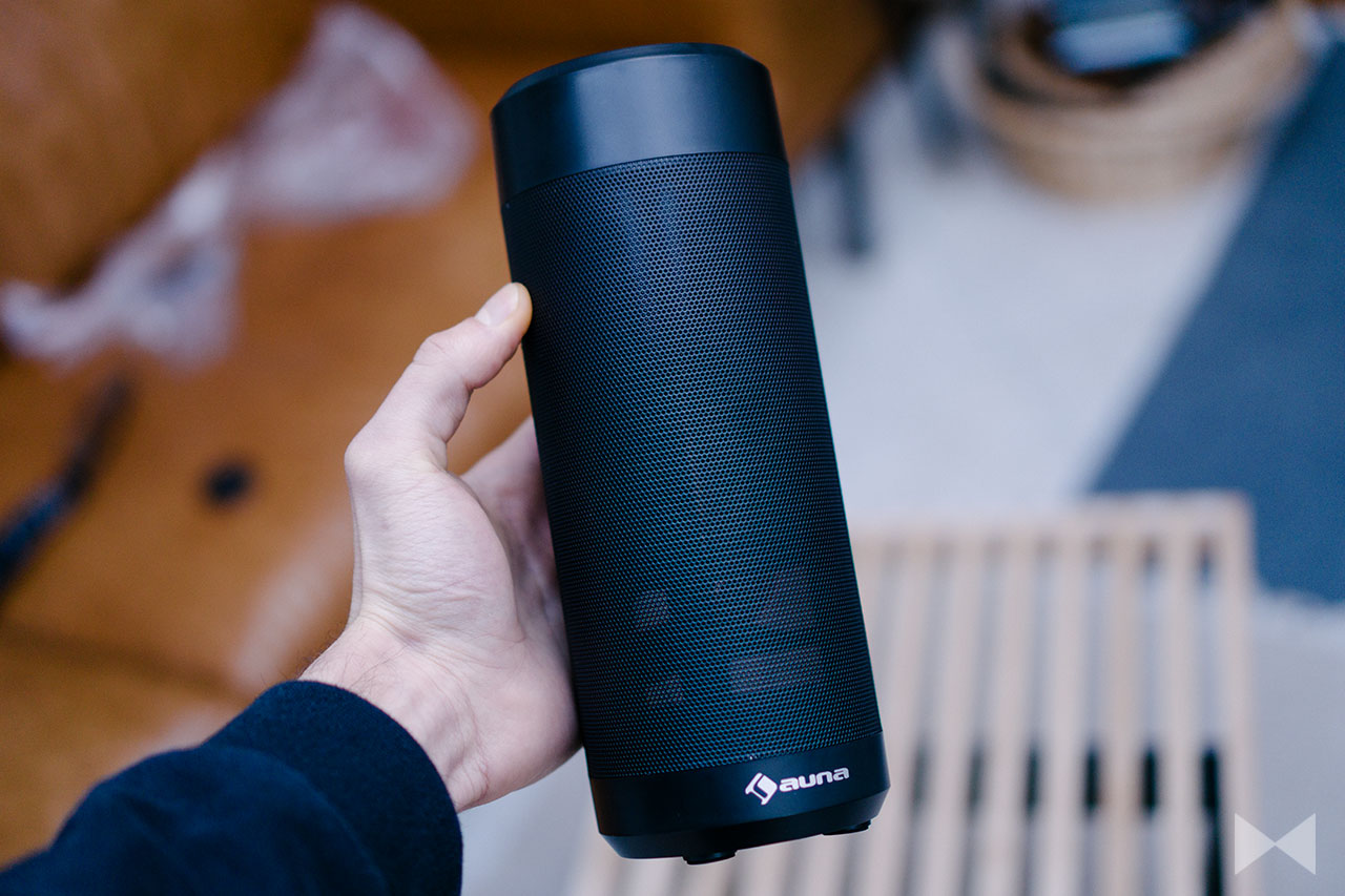 auna Intelligence Tube im Test: Smarter Speaker spricht mit Alexa