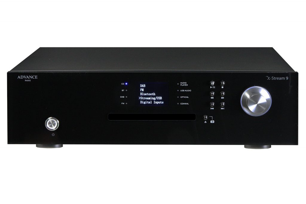 Advance Paris X-Stream 9 kombiniert Netzwerk- mit CD-Player