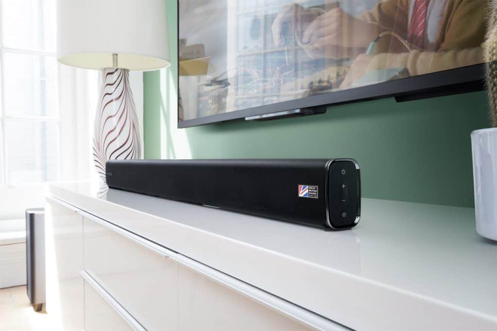 Cambridge Audio TVB2 (V2): Soundbar mit kabellosem Subwoofer