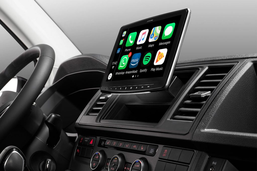 Alpine iLX-F903D: Apple CarPlay und Android Auto zum Nachrüsten
