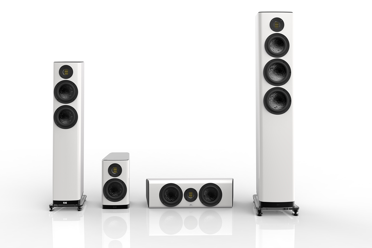 Elac Vela FS 409 / FS 407 / BS 403 / CC 401: Lautsprecher fürs Auge