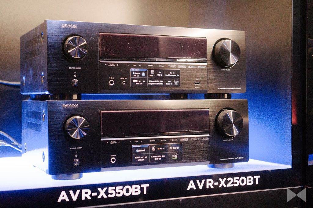 Denon AVR-X250BT / AVR-X550BT: günstige AV-Receiver mit Bluetooth