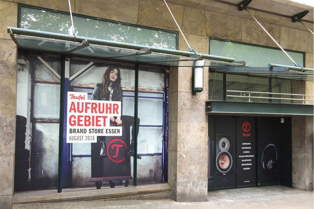 Teufel Brand Store Essen: Teufel-Lautsprecher offline kaufen