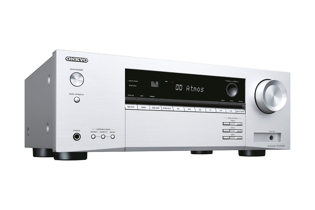 Onkyo TX-SR393 / TX-SR494: AV-Receiver mit Dolby Atmos und DTS:X