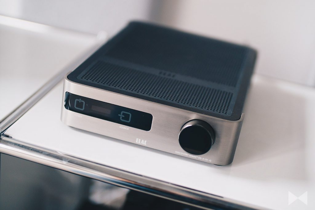 Elac DS-A101-G Test: Mini-Amp streamt und misst per App