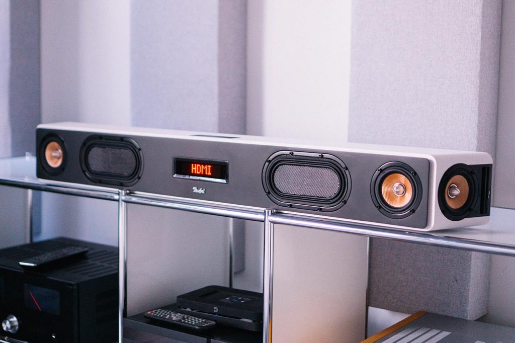 Teufel Cinebar Ultima Test: Soundbar mit eingebautem Subwoofer