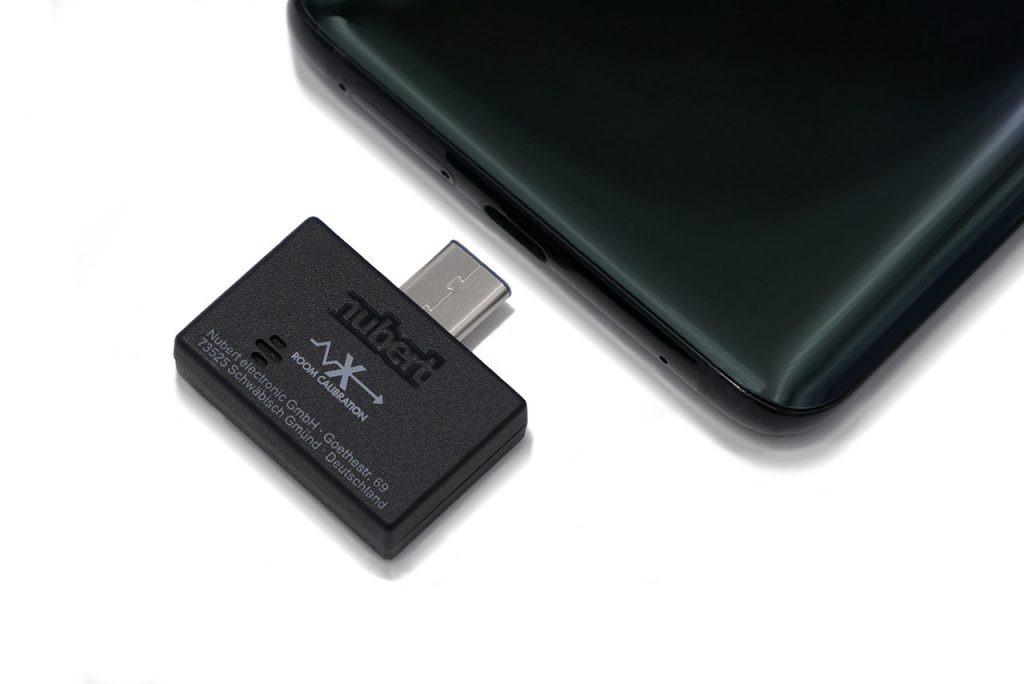 Nubert XRC Android Interface optimiert den Raum
