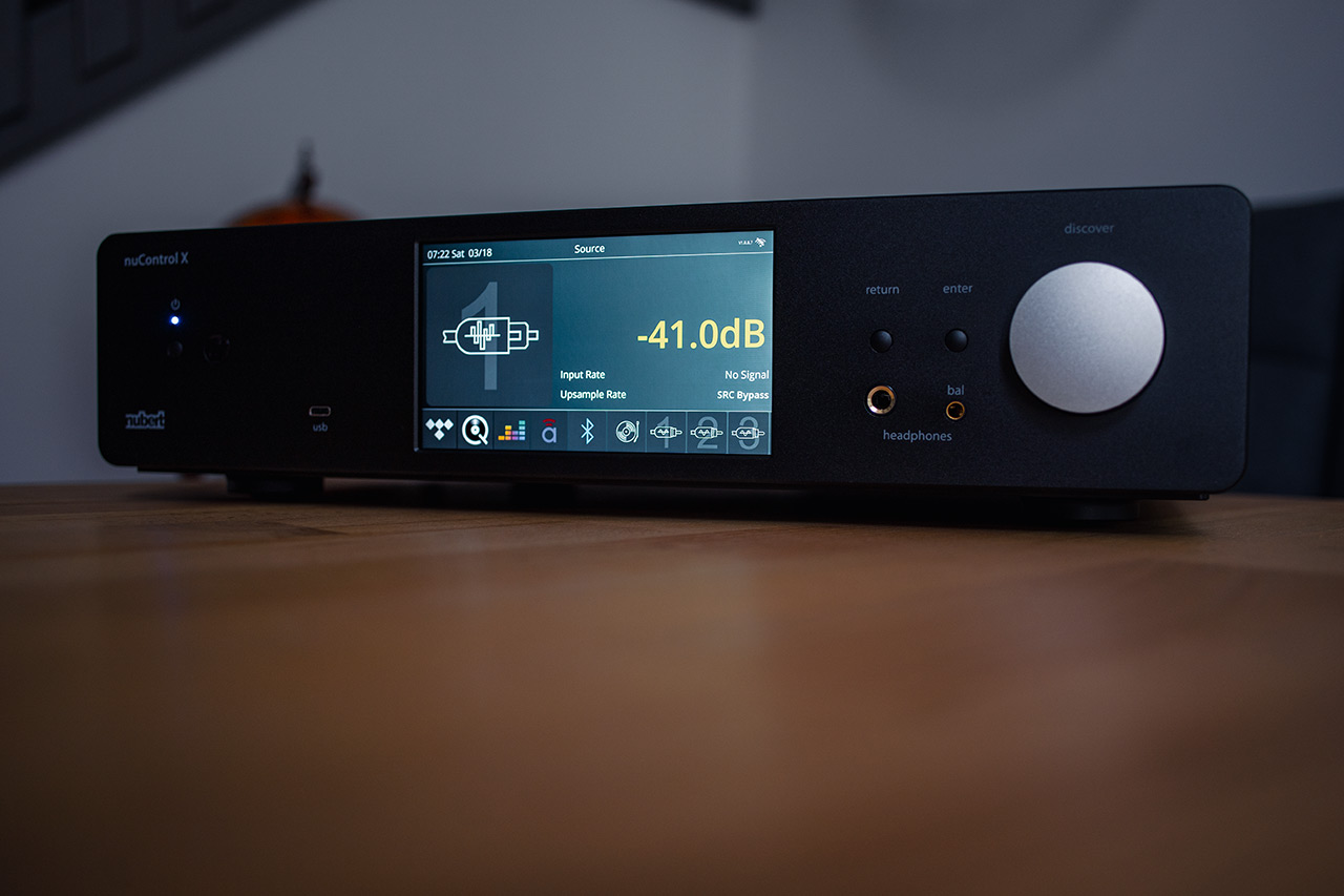 Nubert nuControl X Test: Streaming-PreAmp