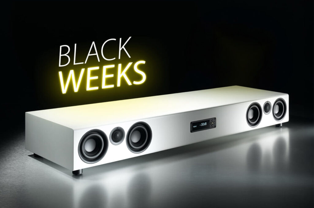 Nubert Black Friday Weeks 2024 mit bis zu 33 % Rabatt