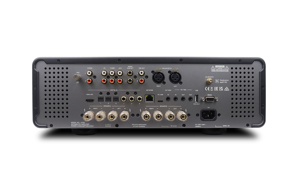 Für digitale Quellen nutzt der Verstärker einen ESS SABRE ES9039Q2M DAC