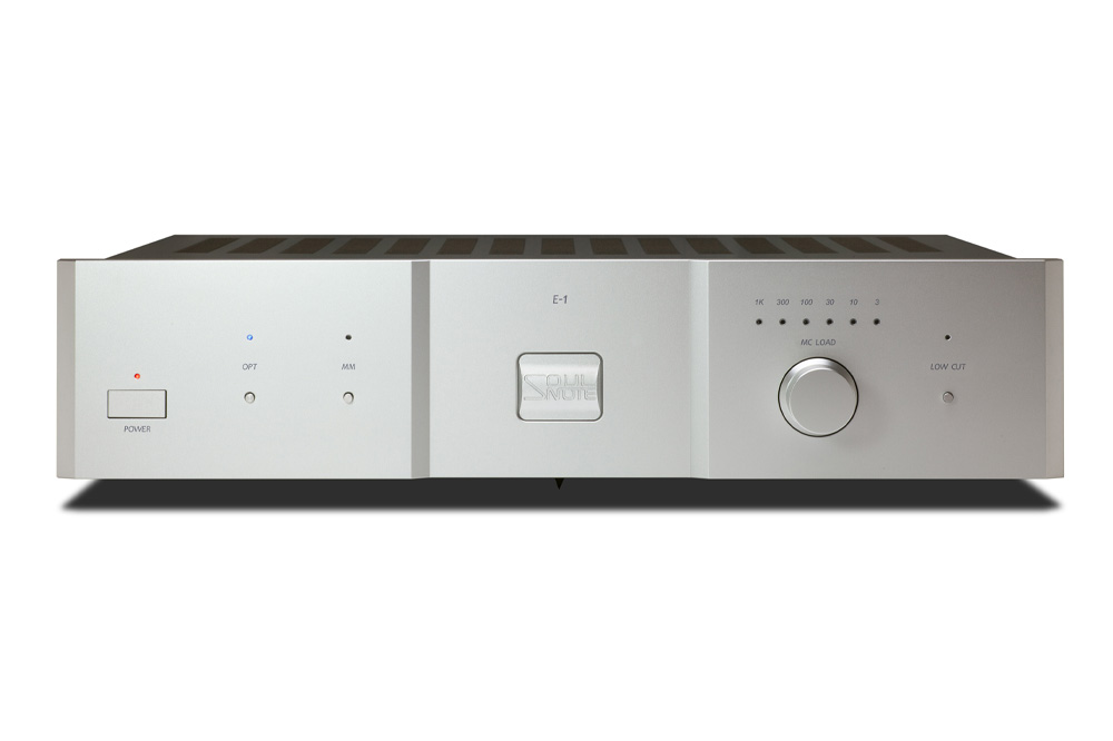 SOULNOTE E-1 Ver.2 Front des Phono-Vorverstärkers