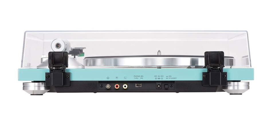 Phono-Preamp im TN-400BT-X auf der Rückseite