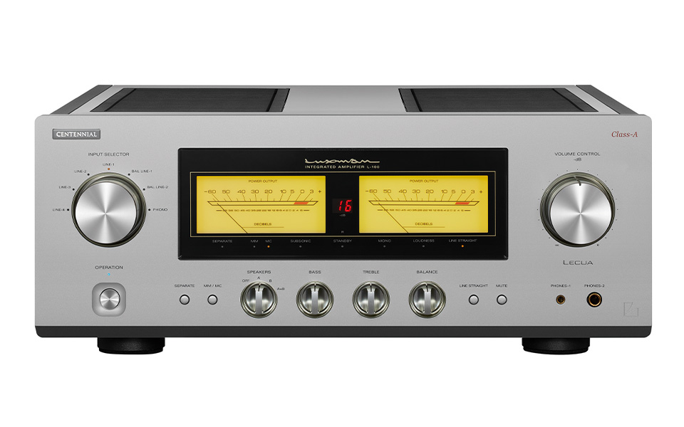 Luxman L-100 CENTENNIAL Frontansicht