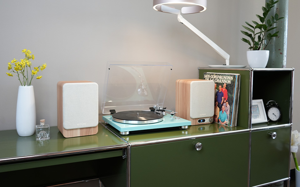Pure Classic Active: Aktivlautsprecher mit HDMI und Bluetooth