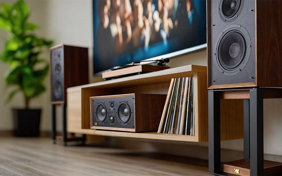 Wharfedale Heritage Centre: Center-Lautsprecher