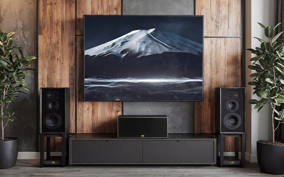 Wharfedale Heritage Centre mit Standlautsprechern