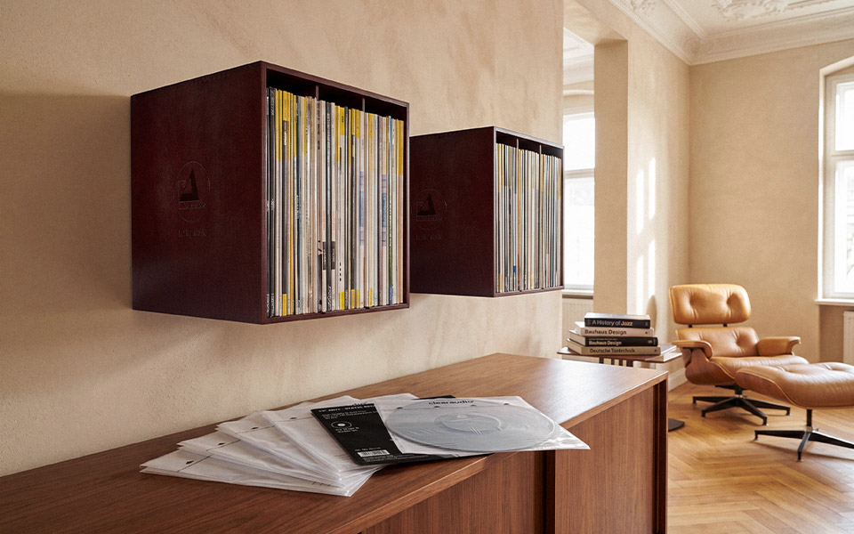clearaudio Groove Archive Box: Vinyl-Aufbewahrung aus Holz