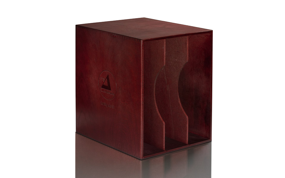 clearaudio Groove Archive Box aus Kirschholz