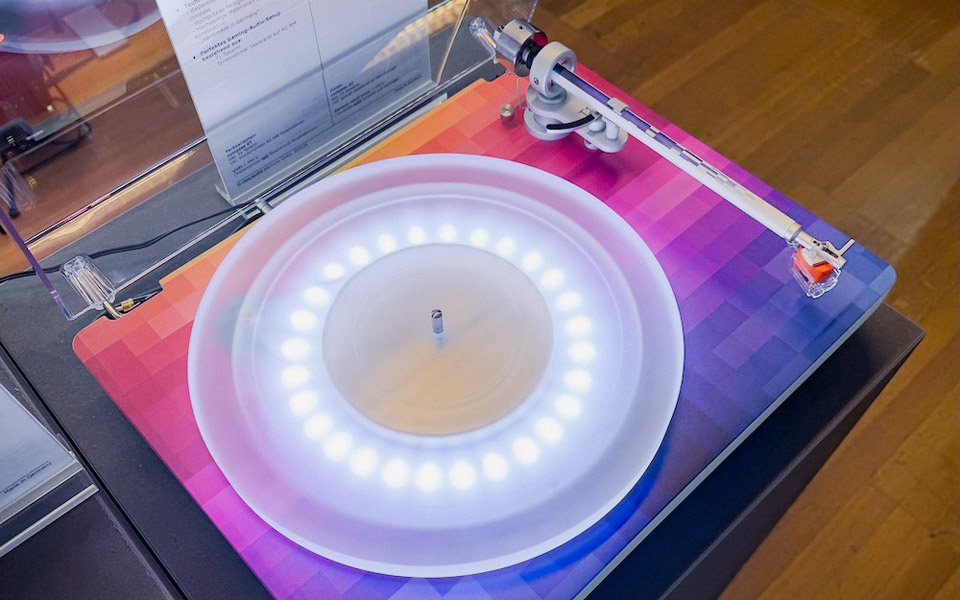Detailansicht des clearaudio compass GT