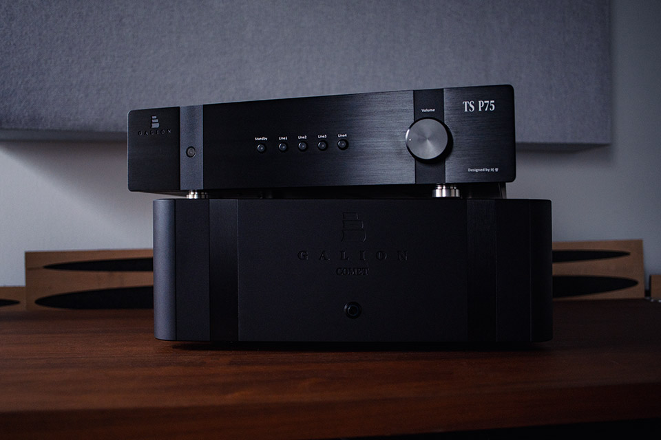 Zusammen mit der Galion Audio Comet entsteht ein harmonisches Klangbild