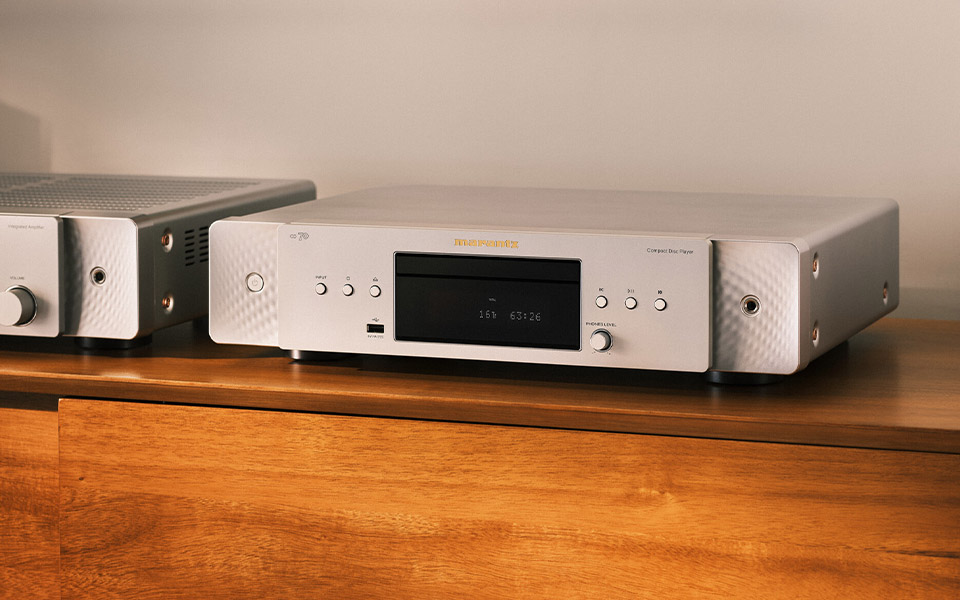 Marantz CD 70 CD-Player in Silber Gold