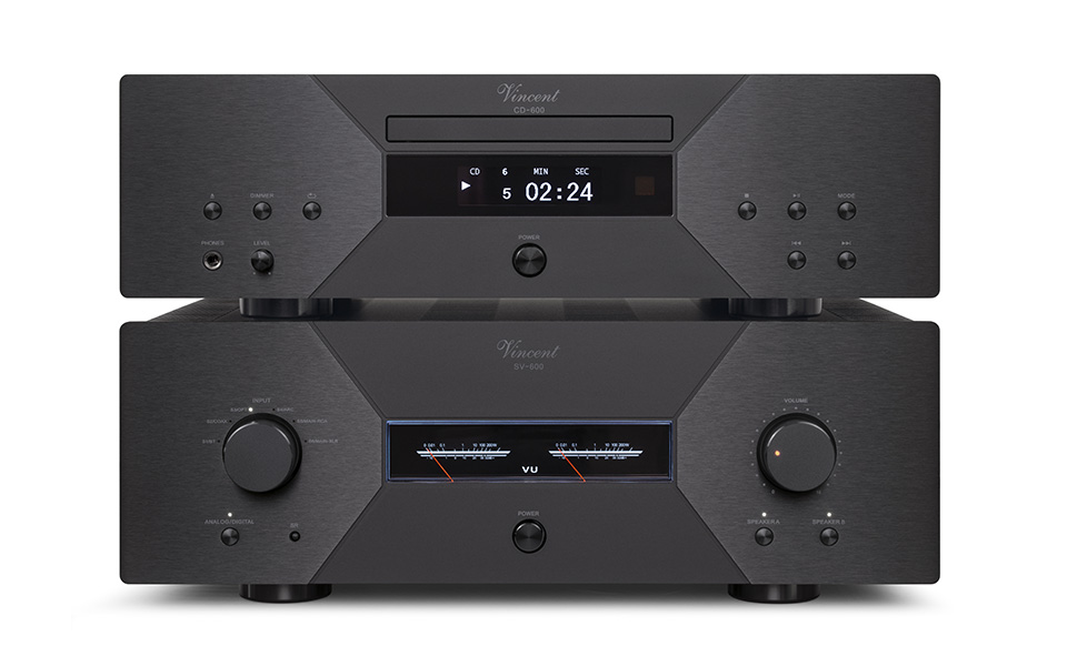Vincent CD-600 zusammen mit Verstärker SV-600