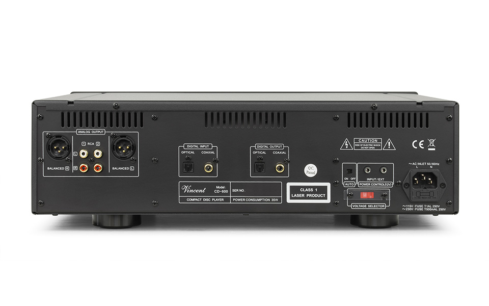 Analoge und digitale Ausgänge am CD-600