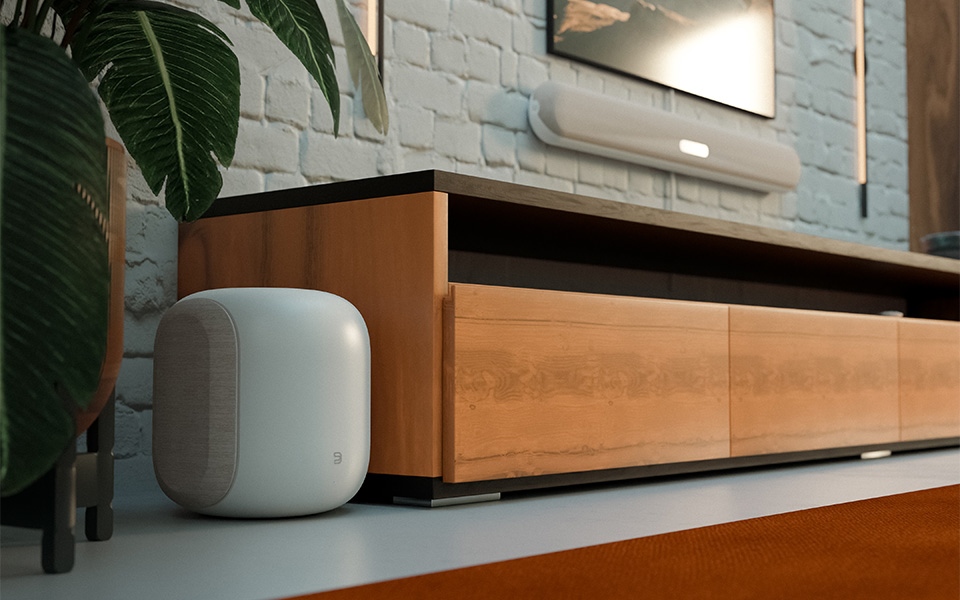 Bluesound PULSE SUB (SW200): Aktiv-Subwoofer