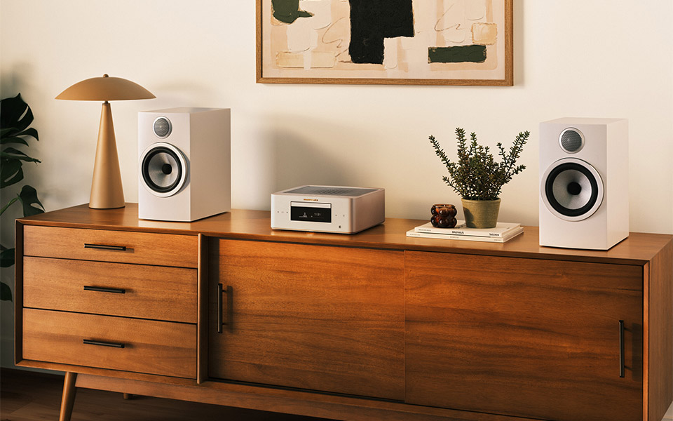 Marantz MCR 60n DAB: Hi-Fi-System mit Streamer und CD-Player